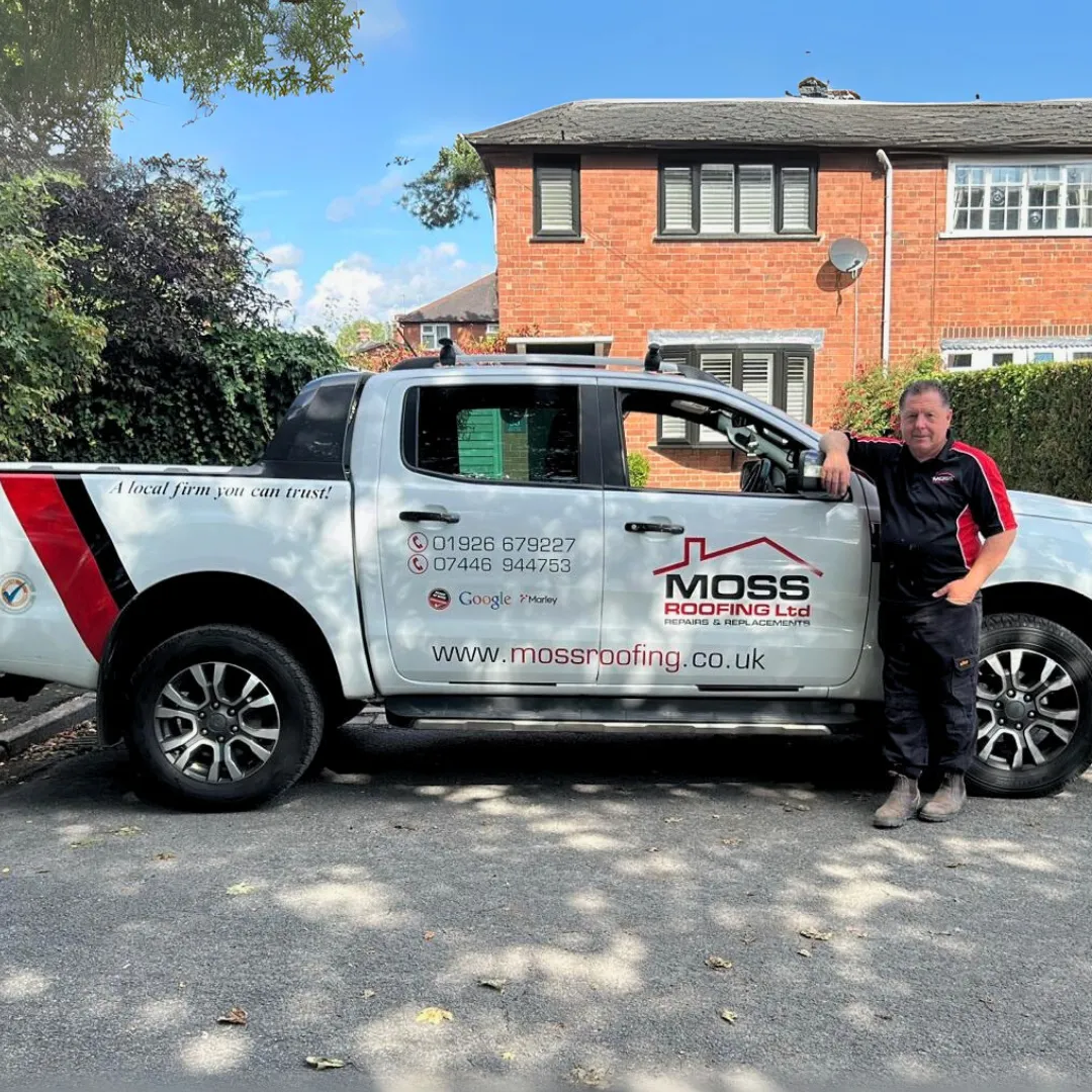 Mitchell Moss, founder of Moss Roofing Ltd