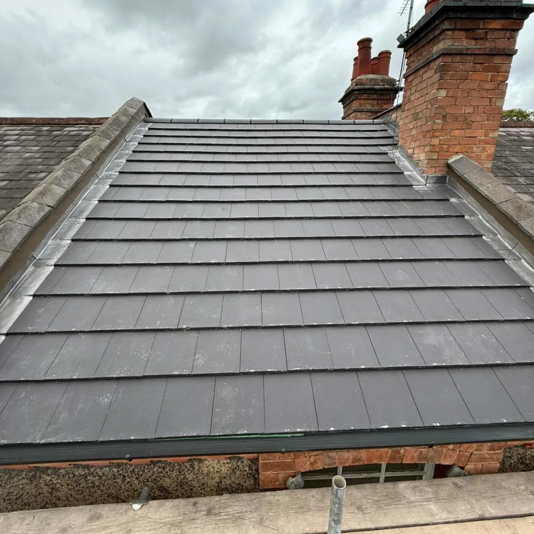 Recent roof project completed in Warwick